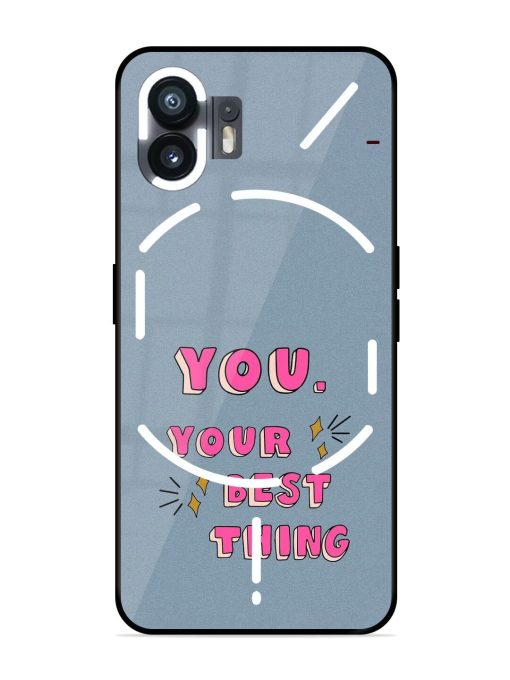 Self-Love Sparkles Glossy Soft Edge Case for Nothing Phone 2 Chachhi