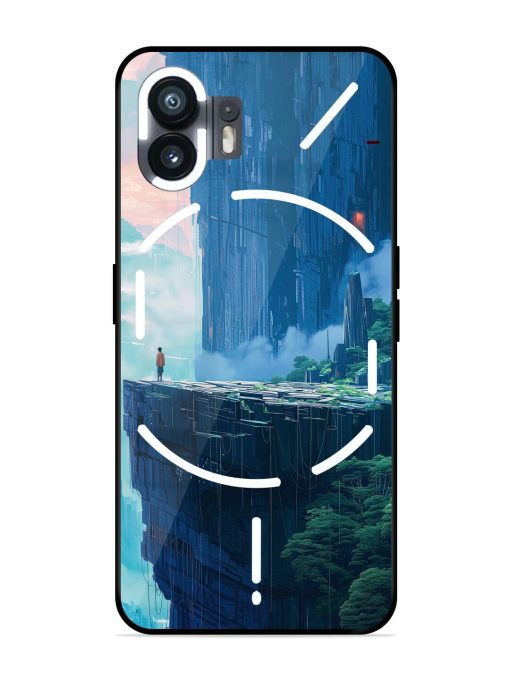 Solitude In The Sky Glossy Soft Edge Case for Nothing Phone 2
