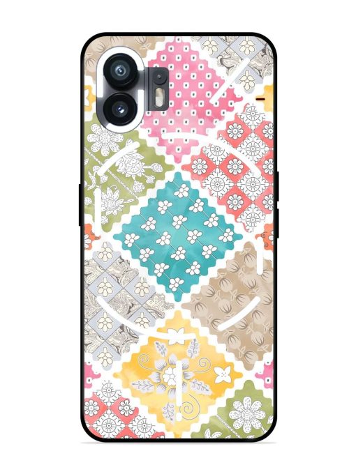 Patchwork Dreamscape Glossy Soft Edge Case for Nothing Phone 2 Chachhi