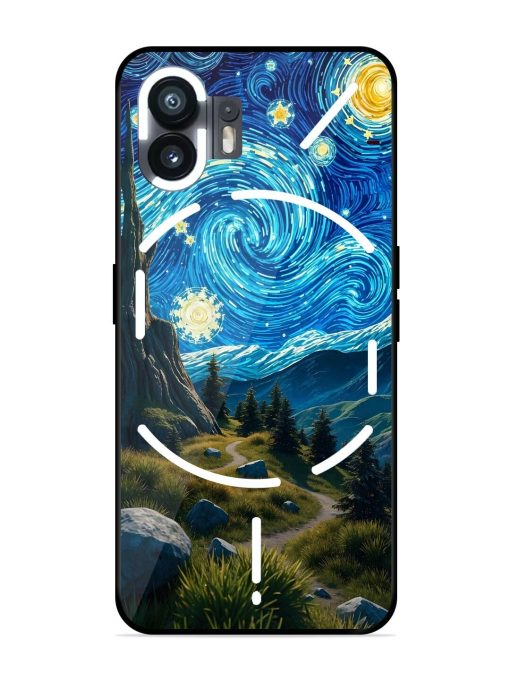 Starry Night In The Shire Glossy Soft Edge Case for Nothing Phone 2 Chachhi