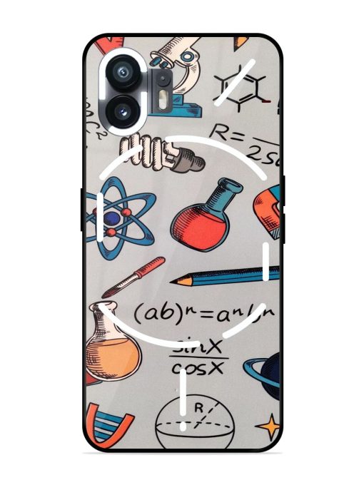 Science Doodle Delight Glossy Soft Edge Case for Nothing Phone 2