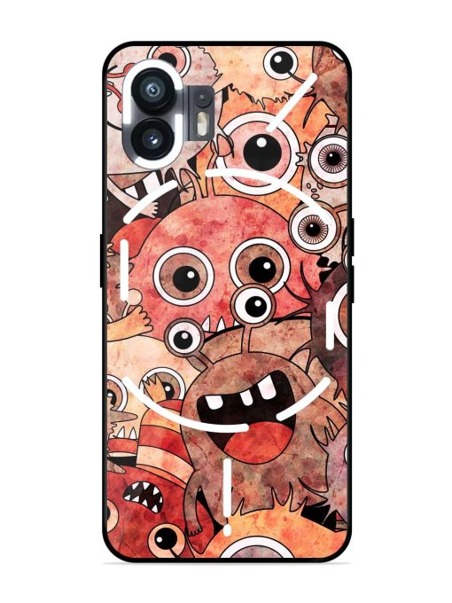 Monster Mash Glossy Soft Edge Case for Nothing Phone 2 Chachhi