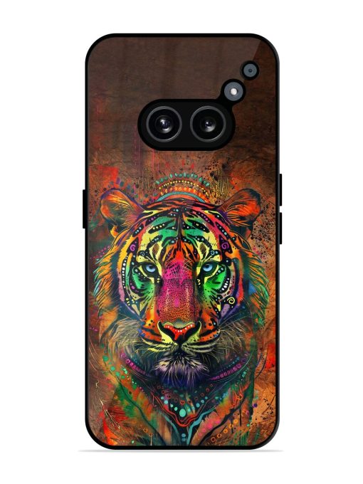 Cosmic Tiger Glossy Soft Edge Case for Nothing Phone 2A Chachhi