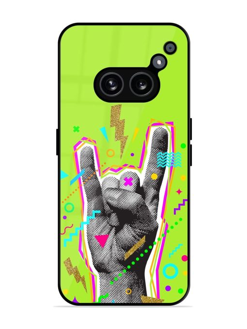 Neon Rock Glossy Soft Edge Case for Nothing Phone 2A Chachhi