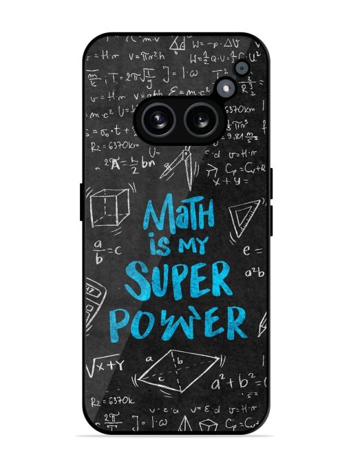 Math Magic Glossy Soft Edge Case for Nothing Phone 2A Chachhi