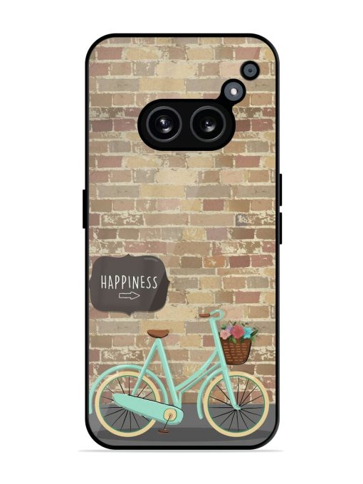 Pedaling Towards Happiness Glossy Soft Edge Case for Nothing Phone 2A Chachhi