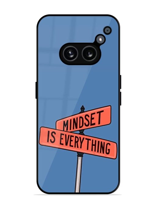 Mindset Matters Glossy Soft Edge Case for Nothing Phone 2A Chachhi