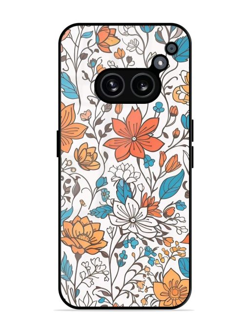 Floral Symphony Glossy Soft Edge Case for Nothing Phone 2A Chachhi