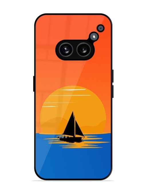 Sunset Sail Glossy Soft Edge Case for Nothing Phone 2A Chachhi