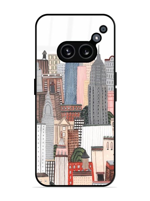 Cityscape Dreams Glossy Soft Edge Case for Nothing Phone 2A Chachhi