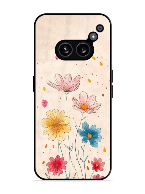 Delicate Bloom Glossy Soft Edge Case for Nothing Phone 2A Chachhi