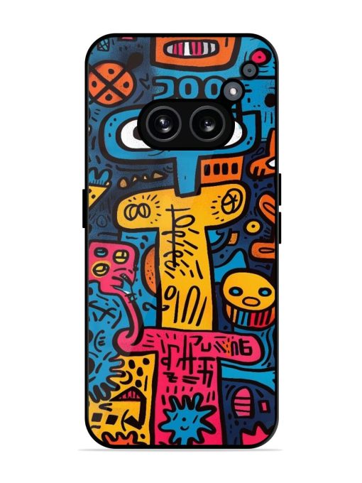 Doodletopia Glossy Soft Edge Case for Nothing Phone 2A Chachhi