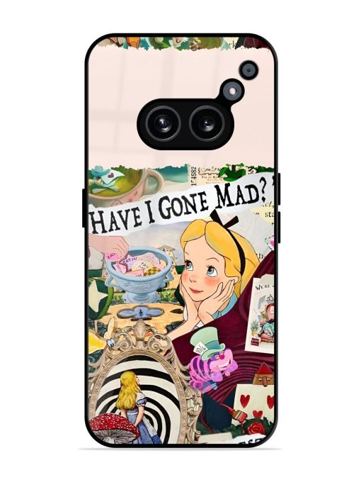 Mad Hatter'S Collage Glossy Soft Edge Case for Nothing Phone 2A Chachhi