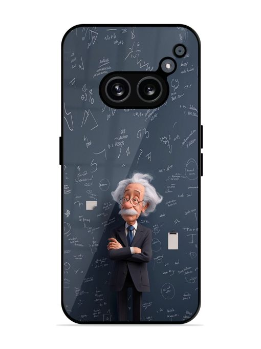 Albert Einstein Glossy Soft Edge Case for Nothing Phone 2A Chachhi