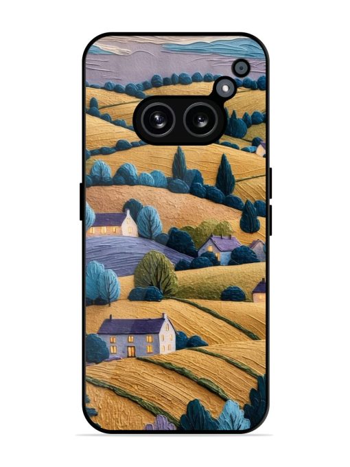 Rolling Hilltop Haven Glossy Soft Edge Case for Nothing Phone 2A Chachhi