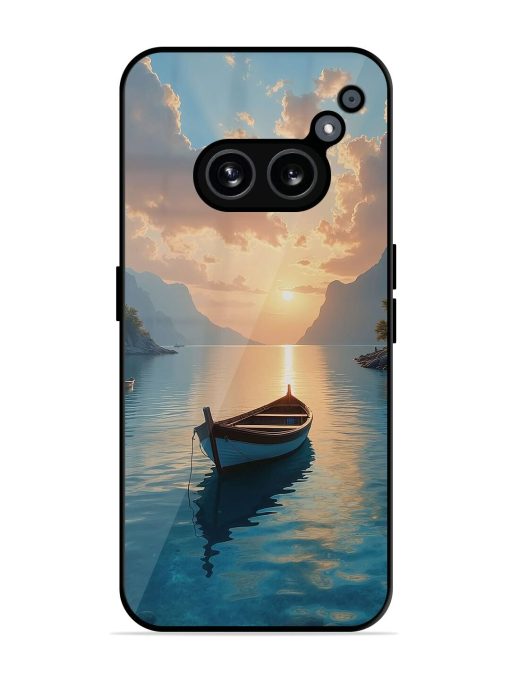 Serene Sunset Glossy Soft Edge Case for Nothing Phone 2A Chachhi