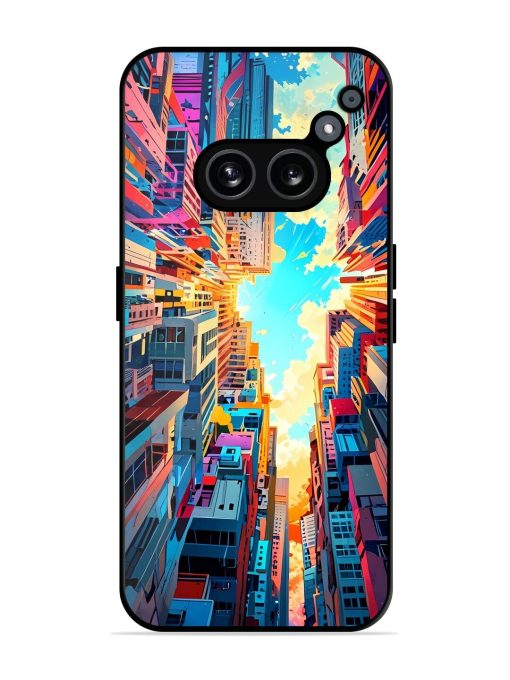 Skyward City Glossy Soft Edge Case for Nothing Phone 2A Chachhi