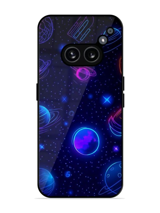 Neon Cosmos Glossy Soft Edge Case for Nothing Phone 2A Chachhi