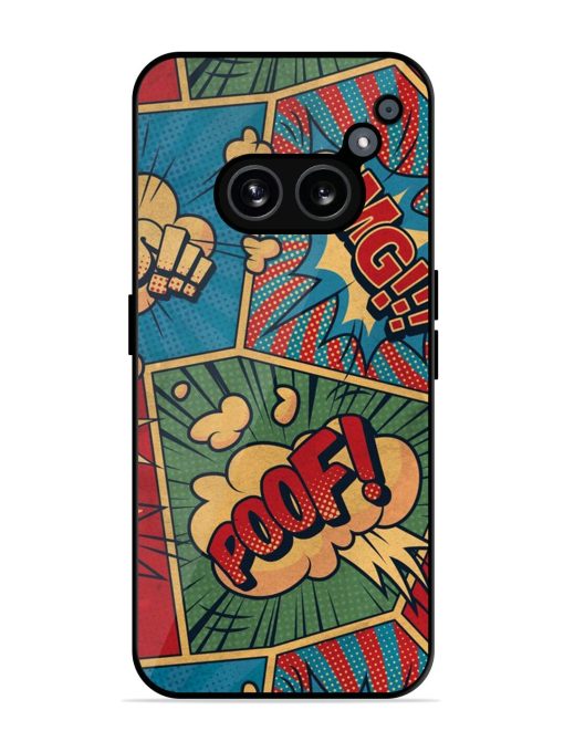 Comic Book Chaos Glossy Soft Edge Case for Nothing Phone 2A Chachhi