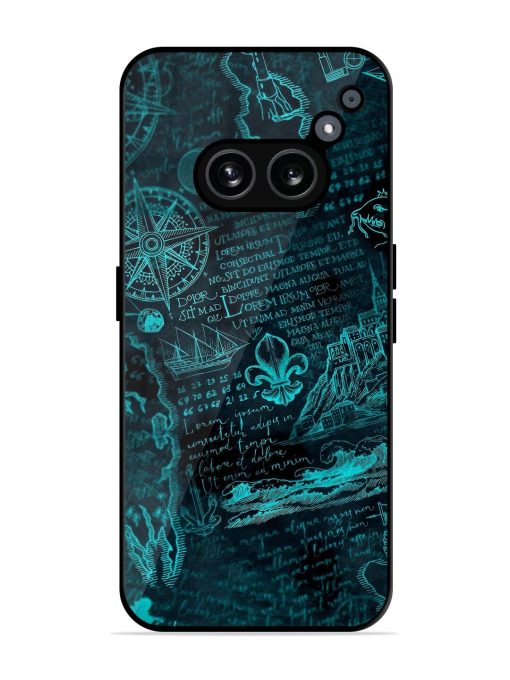 Nautical Notebook Glossy Soft Edge Case for Nothing Phone 2A Chachhi