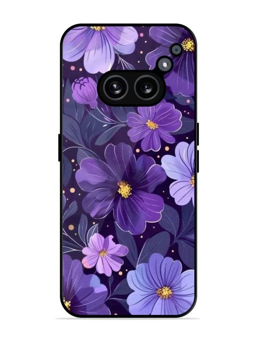 Purple Paradise Glossy Soft Edge Case for Nothing Phone 2A Chachhi