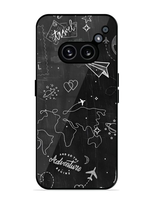 Wanderlust Sketchbook Glossy Soft Edge Case for Nothing Phone 2A Chachhi