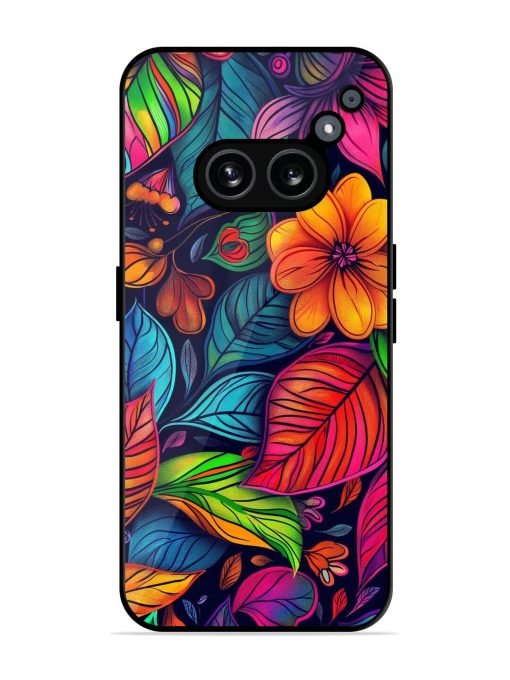 Rainbow Of Blooms Glossy Soft Edge Case for Nothing Phone 2A Chachhi