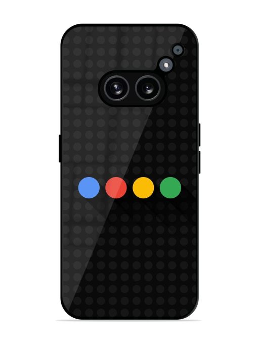 Google Dots Glossy Soft Edge Case for Nothing Phone 2A Chachhi