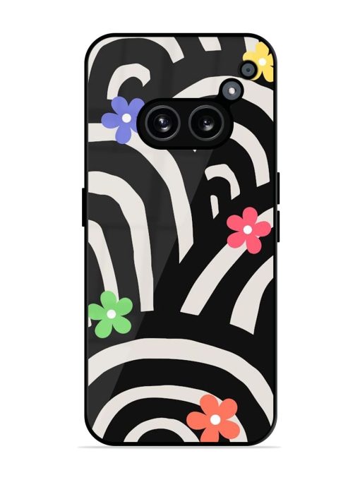 Rainbow Arcs Glossy Soft Edge Case for Nothing Phone 2A Chachhi