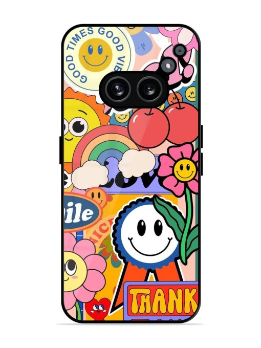 Good Times Good Vibes Glossy Soft Edge Case for Nothing Phone 2A Chachhi