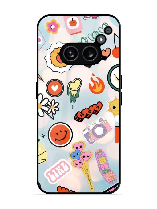 Cheerful Glossy Soft Edge Case for Nothing Phone 2A Chachhi