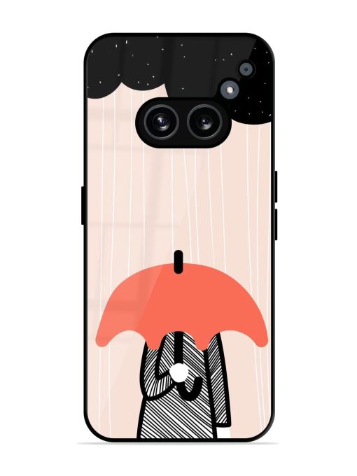 Stormy Weather, Shielded Soul Glossy Soft Edge Case for Nothing Phone 2A