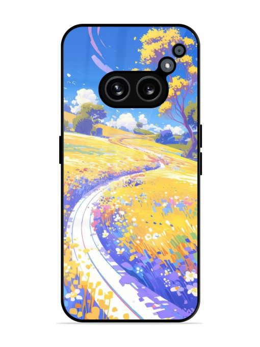 Vibrant Spring Meadow Glossy Soft Edge Case for Nothing Phone 2A Chachhi