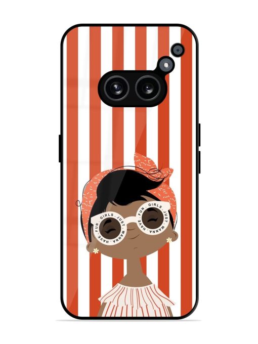 Girls Just Wanna Have Fun Glossy Soft Edge Case for Nothing Phone 2A Chachhi