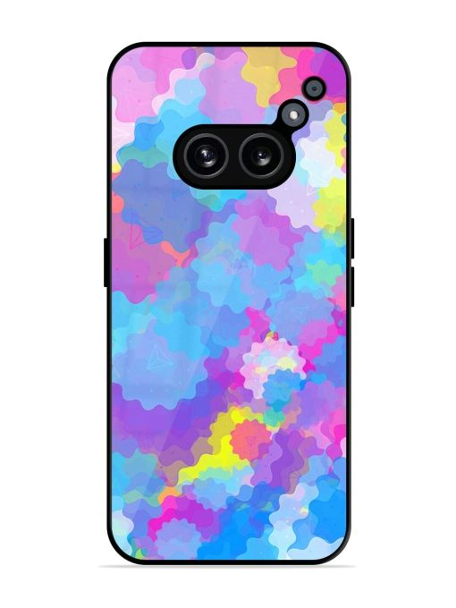 Psychedelic Cloud Burst Glossy Soft Edge Case for Nothing Phone 2A Chachhi