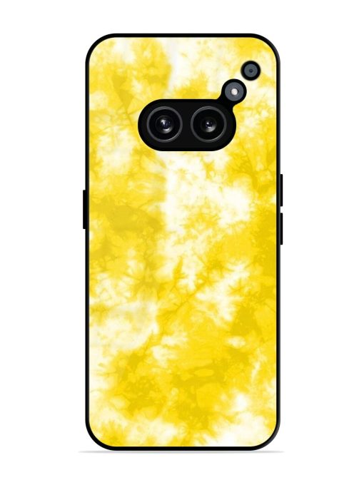 Golden Tie-Dye Twirl Glossy Soft Edge Case for Nothing Phone 2A Chachhi