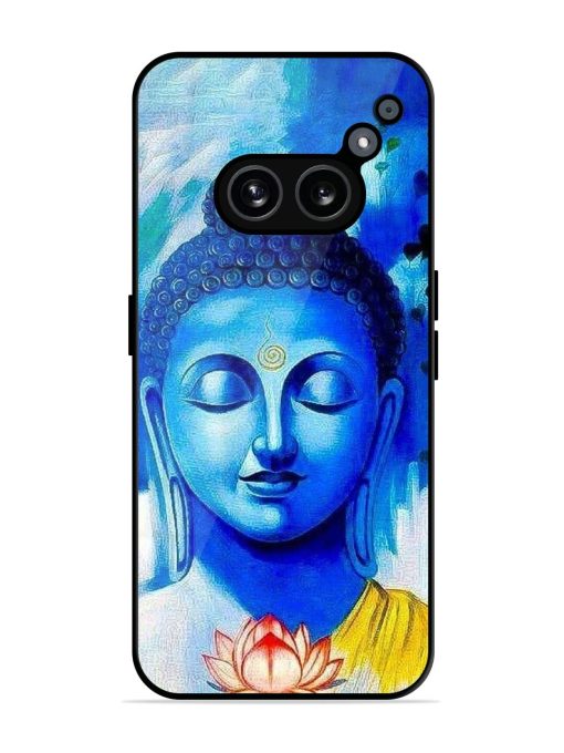 Serene Buddha With Lotus Glossy Soft Edge Case for Nothing Phone 2A Chachhi