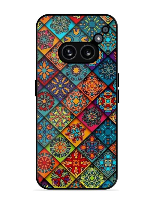 Patchwork Mandala Mosaic Glossy Soft Edge Case for Nothing Phone 2A Chachhi