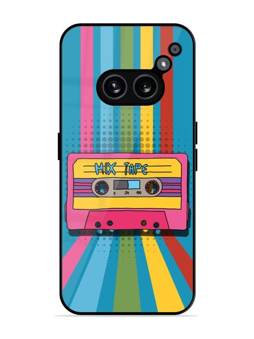 Retro Cassette Tapes Glossy Soft Edge Case for Nothing Phone 2A Chachhi