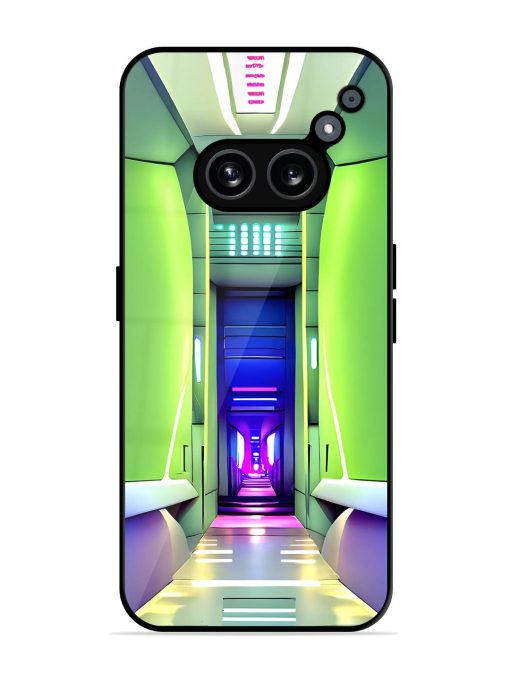 Neon Corridor Glossy Soft Edge Case for Nothing Phone 2A Chachhi