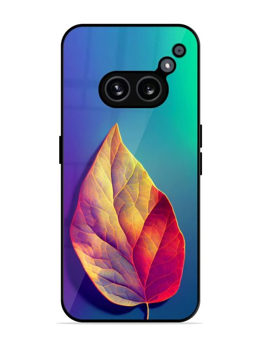 Autumn'S Embrace Glossy Soft Edge Case for Nothing Phone 2A Chachhi