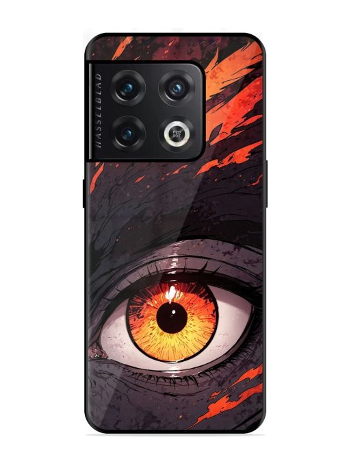 Inferno Gaze Glossy Soft Edge Case for Oneplus 10 Pro (5G) Chachhi