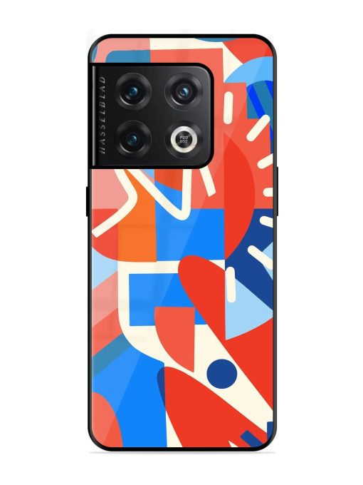 Abstract Harmony Glossy Soft Edge Case for Oneplus 10 Pro (5G) Chachhi