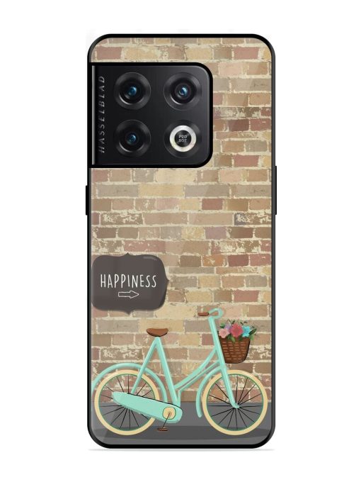 Pedaling Towards Happiness Glossy Soft Edge Case for Oneplus 10 Pro (5G) Chachhi