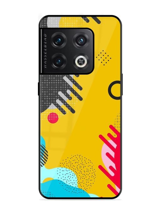 Neon Pop Glossy Soft Edge Case for Oneplus 10 Pro (5G) Chachhi