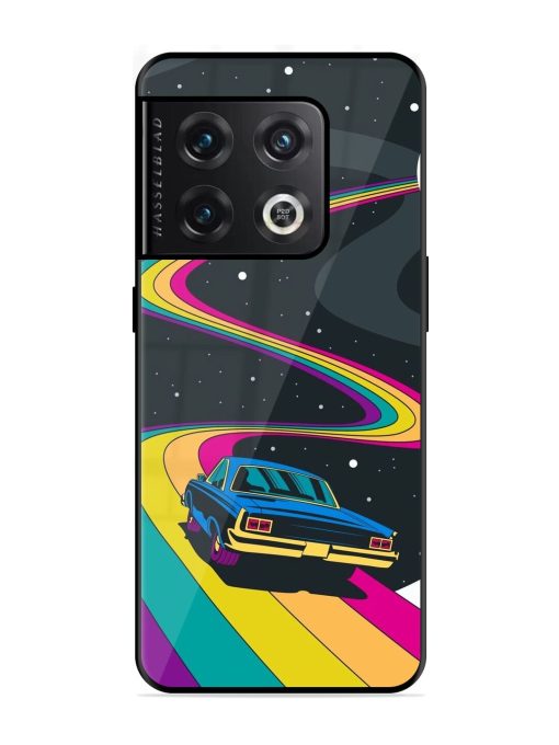 Rainbow Road Glossy Soft Edge Case for Oneplus 10 Pro (5G) Chachhi