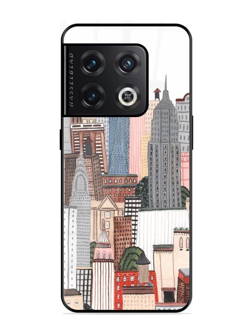 Cityscape Dreams Glossy Soft Edge Case for Oneplus 10 Pro (5G) Chachhi