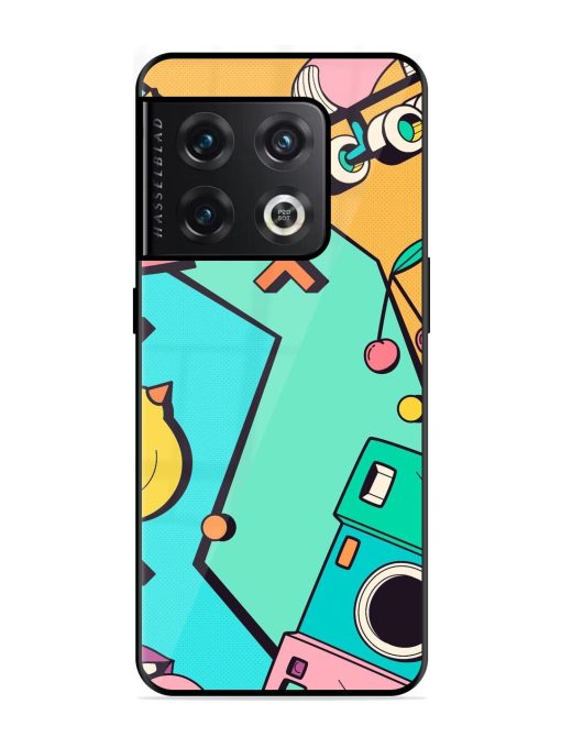 Retro Remix Glossy Soft Edge Case for Oneplus 10 Pro (5G) Chachhi