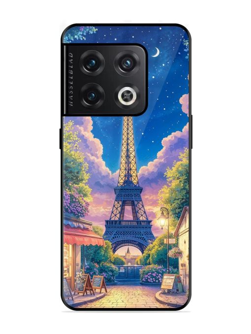 Twilight In Paris Glossy Soft Edge Case for Oneplus 10 Pro (5G) Chachhi