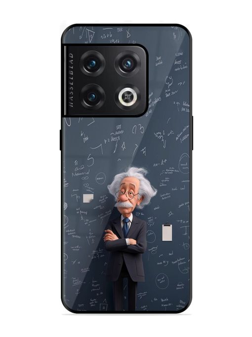 Albert Einstein Glossy Soft Edge Case for Oneplus 10 Pro (5G) Chachhi